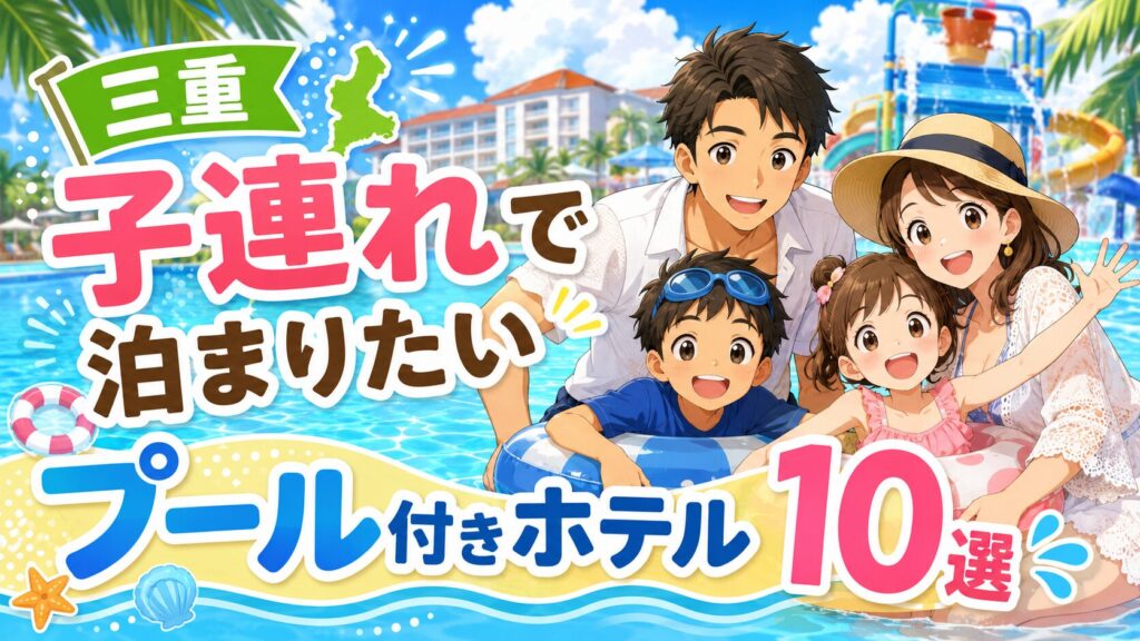 【三重】子連れで泊まりたいプール付きホテル10選