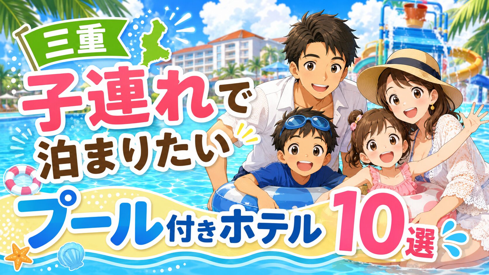 【三重】子連れで泊まりたいプール付きホテル10選
